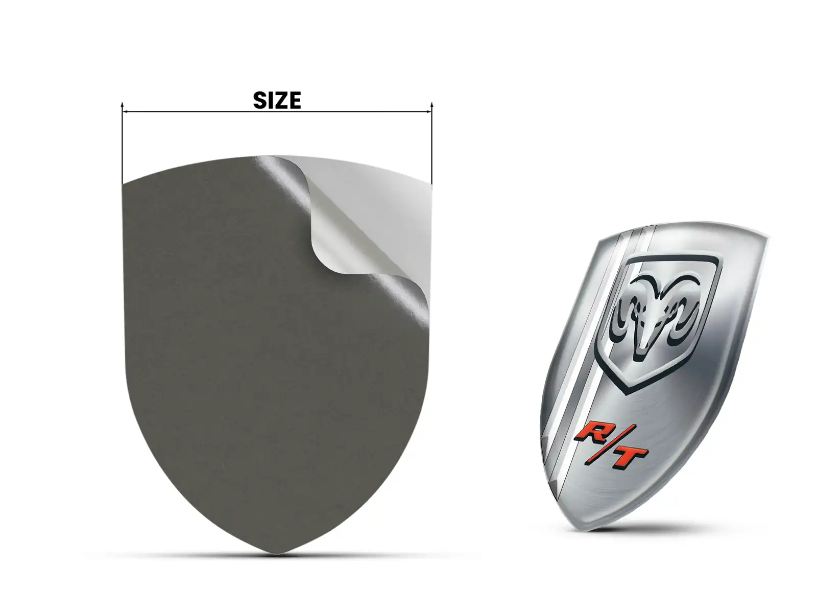 Dodge Heckscheibensticker Hochwertig Drift Design